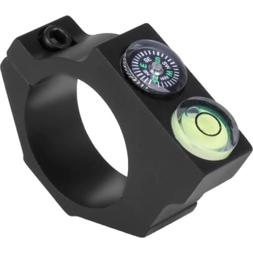 WESTHUNTER Bubble Level Mounts Ring 25.4mm/30mm Airgun Rifle Scope Mounts Level Ring With W/ Compass Hunting Accessories