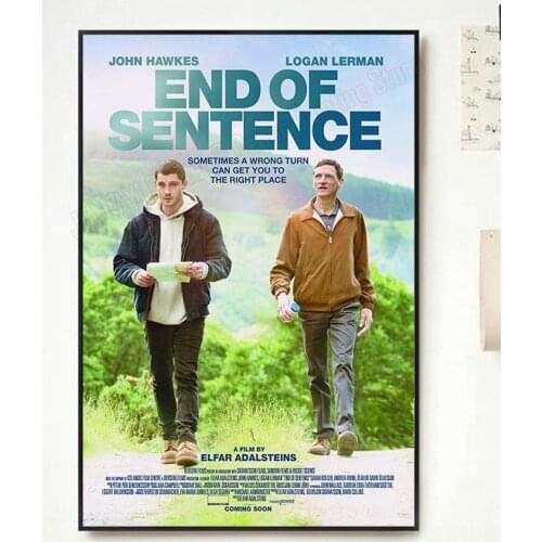 NP067 End of Sentence Movie Classic Film Fashion Trend Beautiful home Art Decor Silk Poster Wall Sticker Deco Gift