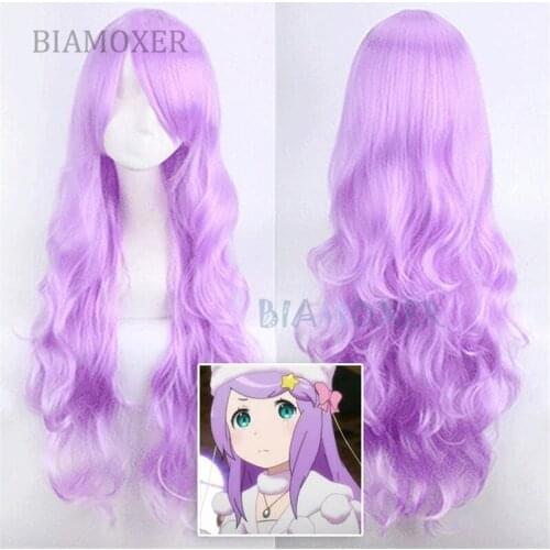 Anastasia Hoshin Cosplay Wigs Anime Re:Life In a Different World From Zero Wig Heat Resistant Long Synthetic Hair Wig Star headw