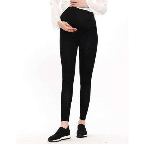 Adjustable Leggings New Maternity Pant Leggings Pregnant Women Thin Soft Pants High Waist Clothes Big Size