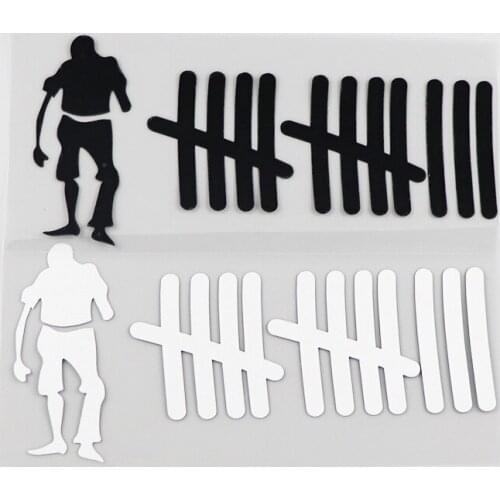 Car Styling Vinyl Funny Zombie Auto Window Body Tail Sticker Decals