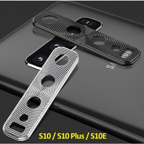 For Samsung Galaxy S10 Camera Lens Protector Ring Plating Aluminum For Samsung S10E S10 Plus Camera Ring Cover Protection