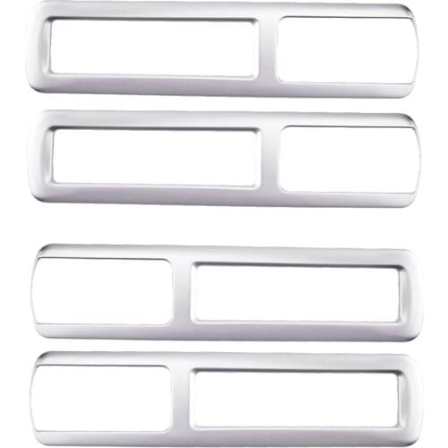 4pcs Reading Light Lamp Trim Roof Air Vent Cover Sticker fit for Toyota Highlander Kluger 2014 2015 2016 2017 2018 2019