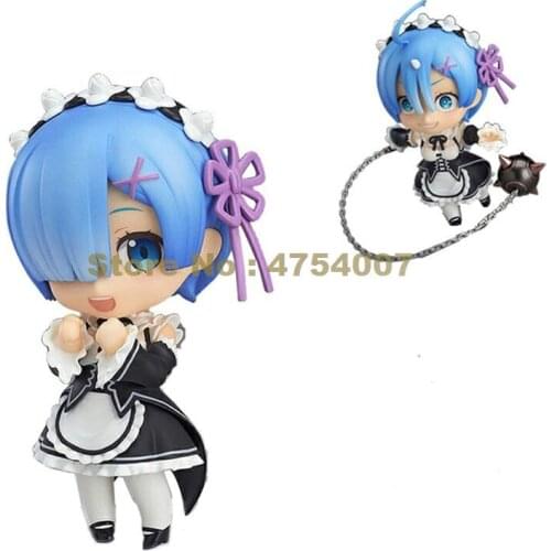 Anime re: life in a different world from zero q 663# cute rem action figure collection dolls 10cm Toy