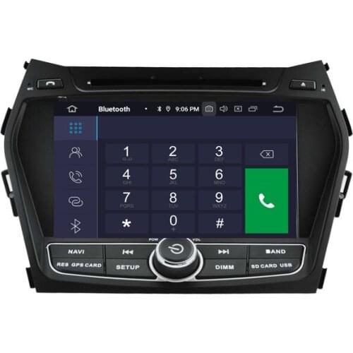 8" Octa-Core CPU Android 10.0 OS Car DVD Multimedia GPS Radio Player for Hyundai Santa Fe 2013-2018 & Hyundai ix45 2013-2018