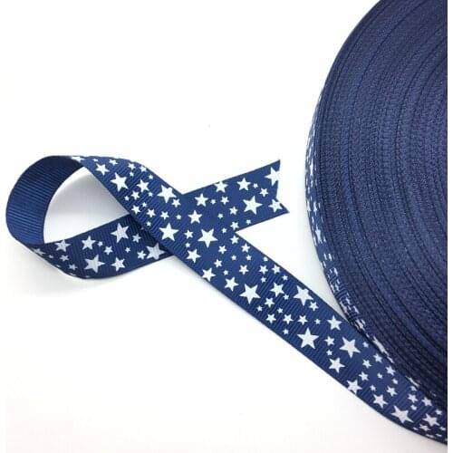 Free Shipping 5 Yards 3/4'' 20mm Wide Printed Grosgrain Ribbon Hair Bow/Christmas/wedding DIY Sewing ,#AD50