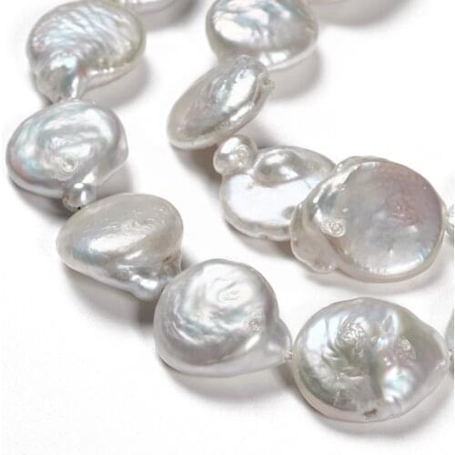 169pcs/strand Nuggets Nucleated Pearl Beads Keshi Pearl Bead Strands DarkSlateGray 5~10x4~8mm For DIY Jewelry Finding Making