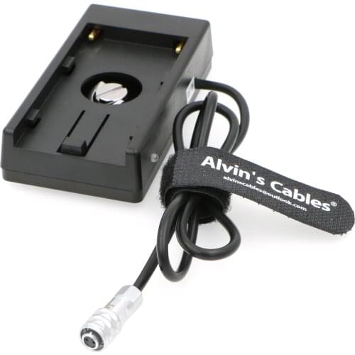 Alvins Cables BMPCC4K Blackmagic Cinema Camera BMCC 4K BMPCC Power Supply Mount Plate Adapter for Sony NP F970 Battery