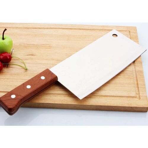 Chinese Slicer Knife Super Sharp Blade 7 Inch Full Tang Kitchen Knife Fast Slicing Meat Fish Fillet KnIves Chef Cooking Tools