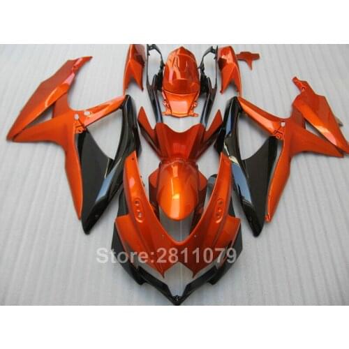 Injection molded plastic fairing kit for Suzuki GSXR600 8 09 10 wine red black farings set GSXR 750 2008 2009 2010 IW11