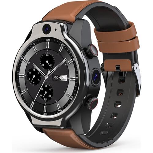 LEM14 4G+64G 4G Network Watch Phone 5ATM Waterproof 1400 mAh Battery 13MP Dual Camera Face Unlock Smart
