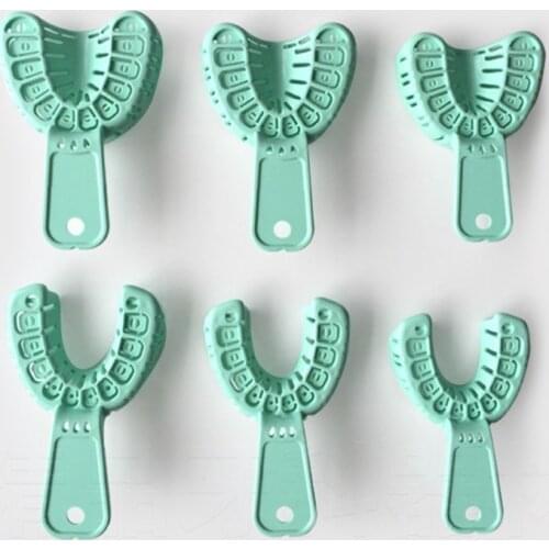 Dental implant tray mold tray oral full mouth partial disposable plastic mold tray dental park