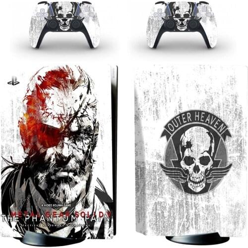 Mogul Style PS5 Standard Disc Edition Skin Sticker Decal Cover for PlayStation 5 Console & Controller PS5 Skin Sticker Vinyl
