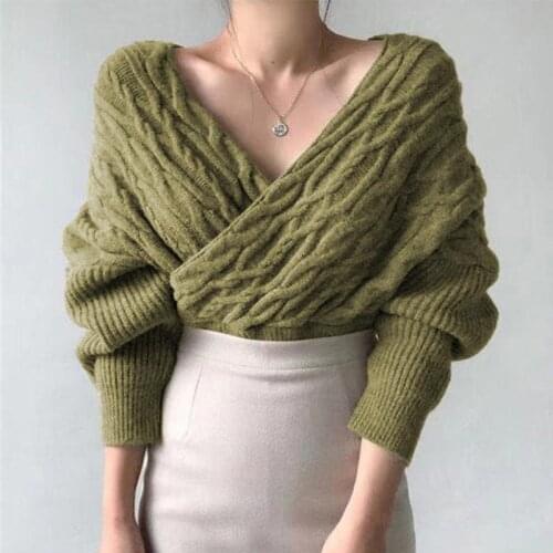New Female Sweater Women Winter Pullover Knitting Overszie Long Sleeve Girls Tops Loose Sweaters Knitted Outerwear Thin Sexy