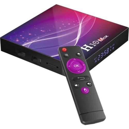 New H10 Max TV Box Android 10.0 Smart Media Player 4GB RAM 32GB/64GB ROM H616 Quad Core 64 Bit 2.4G WIFI 6K HDR 4K Set Top Box