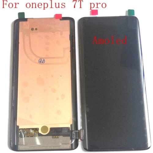 Original Amoled For Oneplus 7T pro Lcd Screen DIsplay+Touch Glass Digitizer Pantalla Replacement 7pro one plus 7 pro 1440x3120