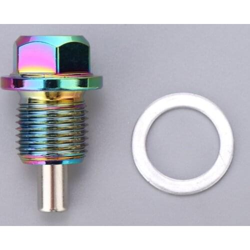 Oil Drain Plug - Engine Oil Pan Protection Plug with Anti-Leak & Anti-Vibration Function - Install Faster, Re-usable