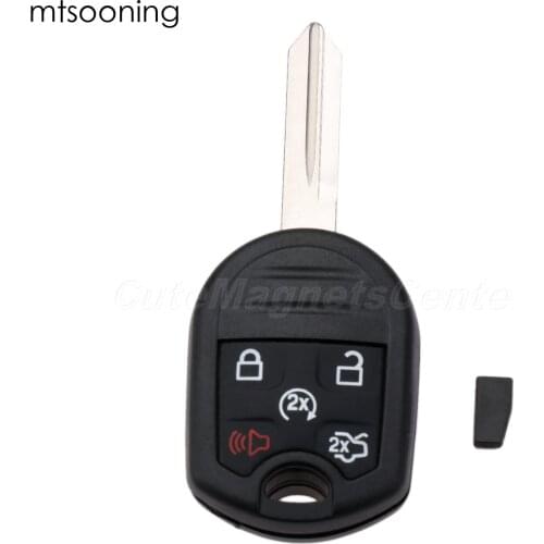 Mtsooning Remote Key Fob 5 Buttons 315MHZ CWTWB1U793 4D63 Chip For Ford Explorer Edge Expedition Flex Focus Lincoln MKS