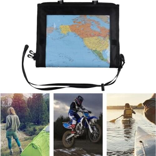 Waterproof Map Storage Case Foldable Transparent Document Dry Bag Holder Storage Bag Cover For Outdoor Camping Travel