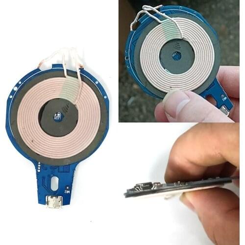High Quality Standard Fast Wireless Charger Module Transmitter PCBA Circuit Board + Coil DIY Charging
