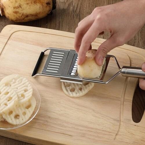 1pcs Vegetable Cutter Multifunctional Slicer Fruit Potato Peeler Carrot Grater Kitchen Accessories Basket Vegetable Slicer Home