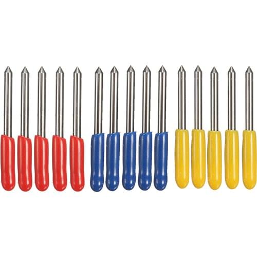 15pcs 30 degrees 45 degrees 60degrees Cutting Tungsten Blade For Mimaki Cutting Plotter Vinyl Cutter