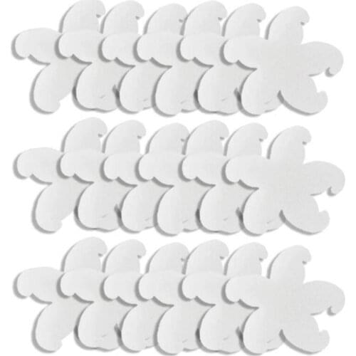 18 Pcs Oil Absorbing Scum Sponge,Scum Flower Oil Absorbing Sponge,Pool Oil Absorber Clean Sponge Creamy for Hot Tub,Etc