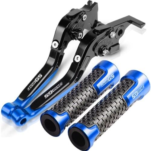 Motorcycle Accessorie Brake Clutch Lever For BMW F650GS 2008 2009 2010 2011 2012 F 650 GS Brake Clutch Handle logo F650GS