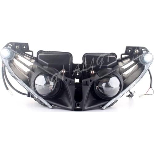 ALLGT Motorcycle Front Headlight Headlamp for YAMAHA YZF R1 2013 2014 Clear New