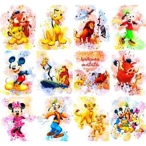 5D DIY Diamond Painting Full Square/Round Disney Cartoon Yoda Star Wars Embroidered Mosaic Cross Stitch Kit Childrens Gift New