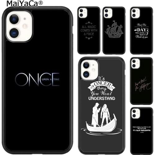 MaiYaCa Once Upon A Time OUAT Phone Case Cover For iPhone SE 6 6s 7 8 plus X XR XS 11 12 pro max Samsung Galaxy S8 S9 S10 shell