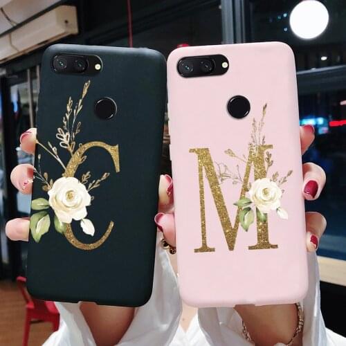For Xiomi Xiaomi mi 8 LITE Case Silicone Cute Letters Soft Phone Case For Xiaomi mi 8 Back Cover For Xiaomi mi8 lite Case Fundas