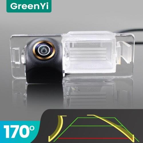 GreenYi Trajectory 170° AHD Car Rear View Camera for Buick Lacrosse GL8 Roewe Chevrolet Night Vision Reverse Reversing 4 pin