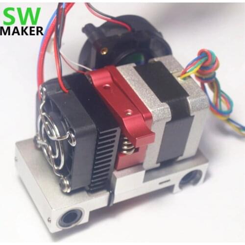 SWMAKER Falshforge/CTC 3D printer accessories Replicator Upgrade X axis metal single Extruder Carriage hotend assembly kit