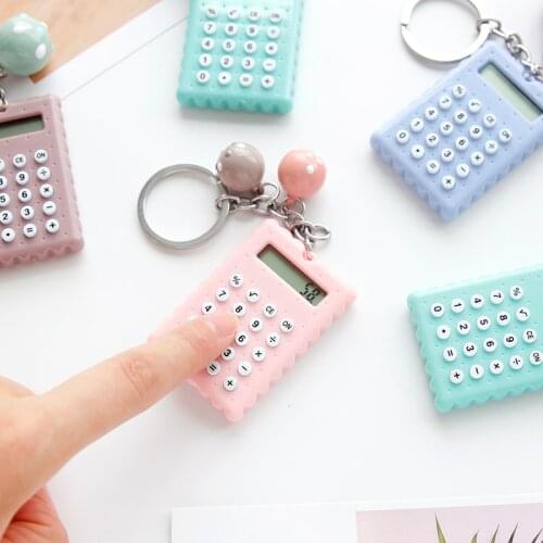 1 PCS Cartoon Mini Slim Lovely Calculator Creative Portable Stationery Easy Calculator Gift for children Office Supplies