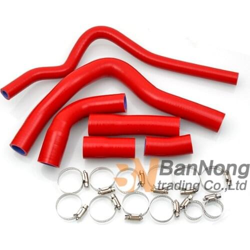 3colors Motorcycle Radiator Silicone Coolant Hose water pipe with Clamp For Yamaha YZF-R1 YZF1000 YZF R1 2004 2005 2006 04 05 06