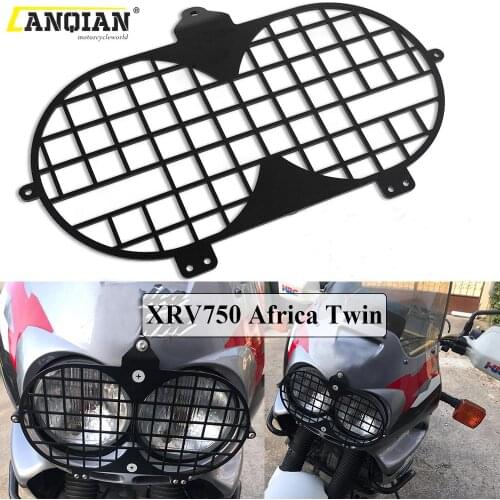 Motorcycle Headlight Protector Cover Grill For Honda XRV 750 XRV750 Africa Twin 1996-1998 1999 2000 2001 2002 Head Light Guard