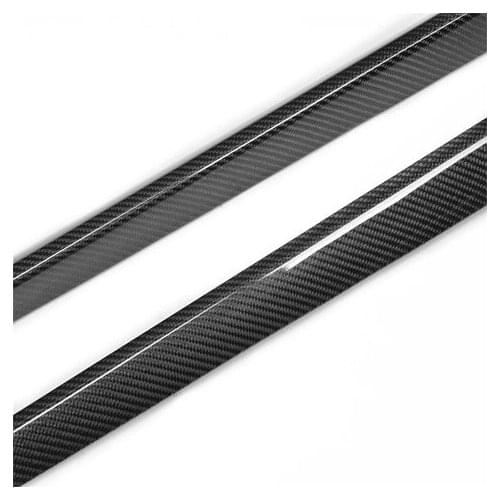 Applicable to Jaguar 2015up Xe Carbon Fiber Skirt Side Door Sill Strip