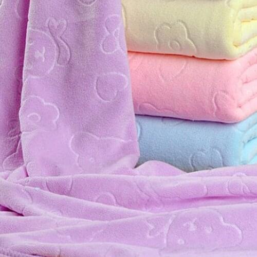Solid Color Quick Drying Bath Towel Super Absorbent Towels Swimming Bathroom Shower Towel Beach Towel 140*70cm