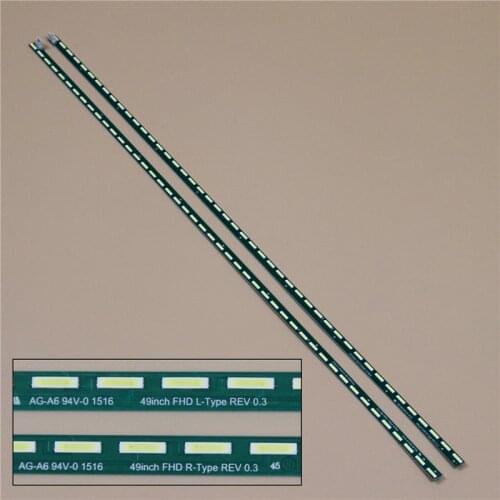 LED Array Bars For LG 49LX770H 49LX770M 49LX774H 49LX774M 49inch FHD LED Backlight Strips TVS Matrix Kit LED Lamps Lens Bands