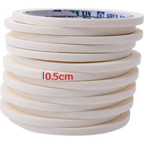 17m*0.5cm French Style Manicure Nail Art Tips Creative Nail Stickers Tape Decor 100% Brand New used to design own nail art Y40