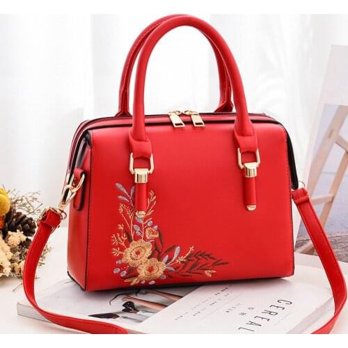 Women Bag Vintage Casual Tote Fashion Women Messenger Bags Top-Handle Shoulder student Handbag Purse Wallet 2019 New Black Blue