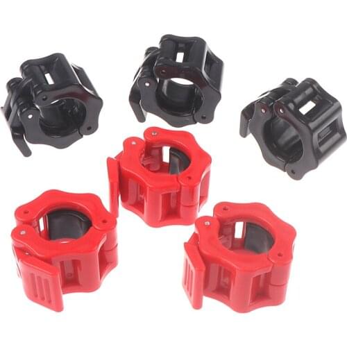 1 Pair 25/28/30mm Spinlock Collars Barbell Collar Lock Dumbell Clips Clamp Weight lifting Bar Gym Dumbbell Fitness Body Building