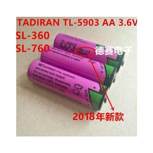 10pcs Original New SL-360 6ES7971-0BA00 TL-5903 TL5903 3.6V ER14500 PLC Lithium Battery S7-400 SL-560 Free Shipping