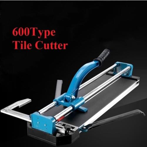 600Type Small Household Ceramic Tile Cutter Manual Push Knife DIY Home Working Floor Renovation Multifunction Cutting Machine