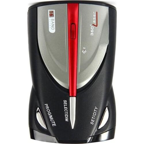 NEW-16-Band 360° Car Speed Gps Voice Alert Radar Detector Cobra Xrs M3O0I