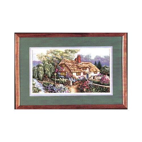 FREE delivery Top Quality popular counted cross stitch set bedfordshire sunset cottage villa house home dim 03796