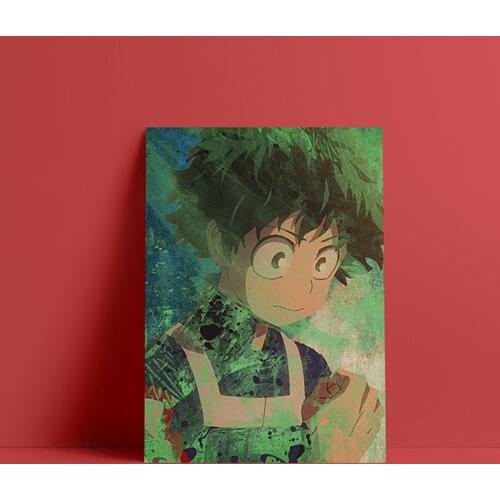 Deku Izuku Midoriya Boku no Hero Academia Wall Art Canvas Decoration poster prints for living room Home bedroom decor Painting