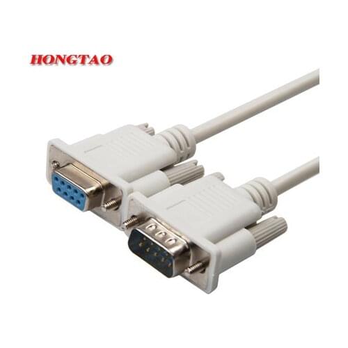 DB9 Male to Female SERIAL DB9 RS232 9 PIN Data Cable SERIAL Cable PC Converter Extension Connector 1.5m 3m 5m 10m New