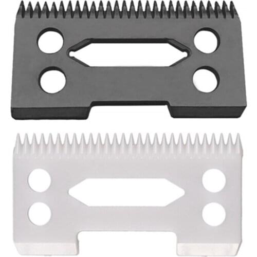 2 Pieces Ceramic Blade Ceramic Replacement Cutter ,28 Teeth Ceramic Clipper Blade Replacement Cutter 2-Hole Clipper